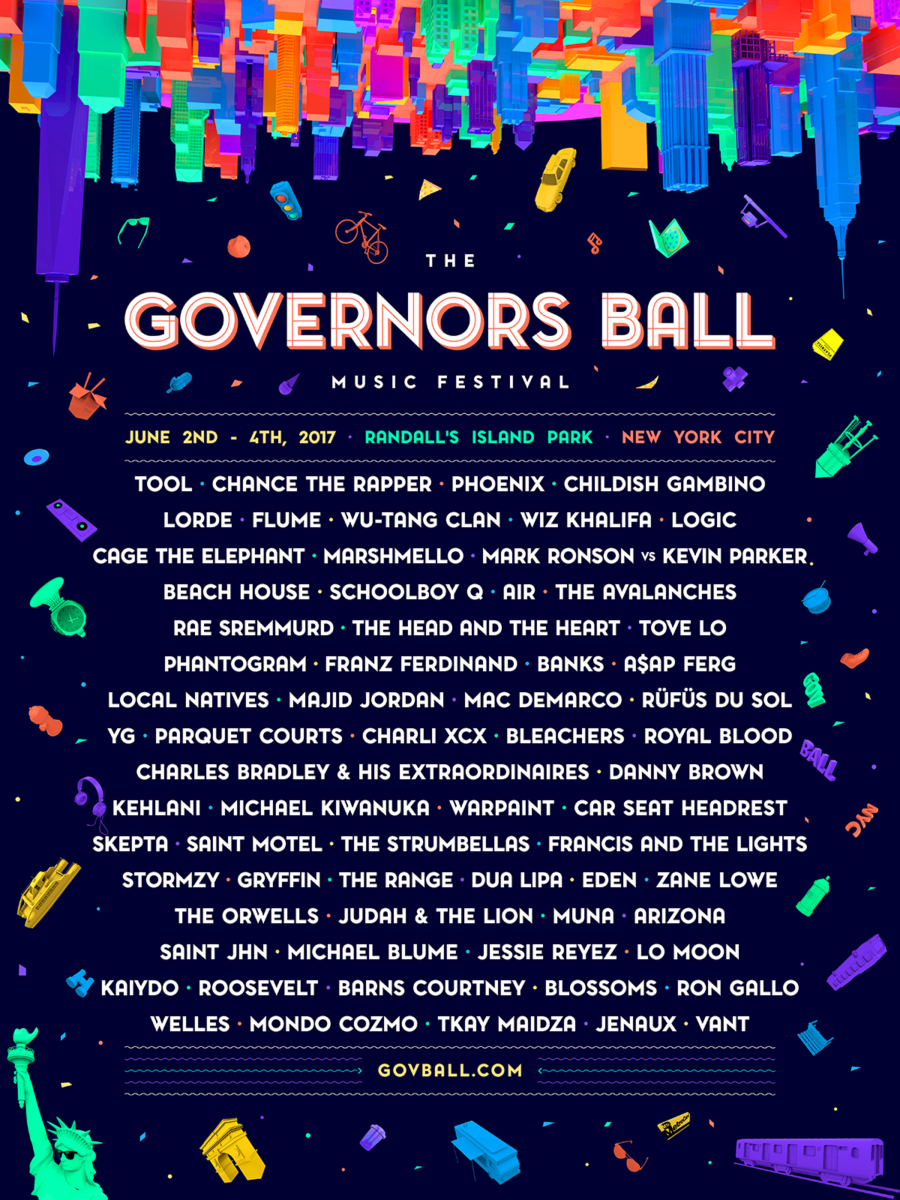 governors ball lineup 2017