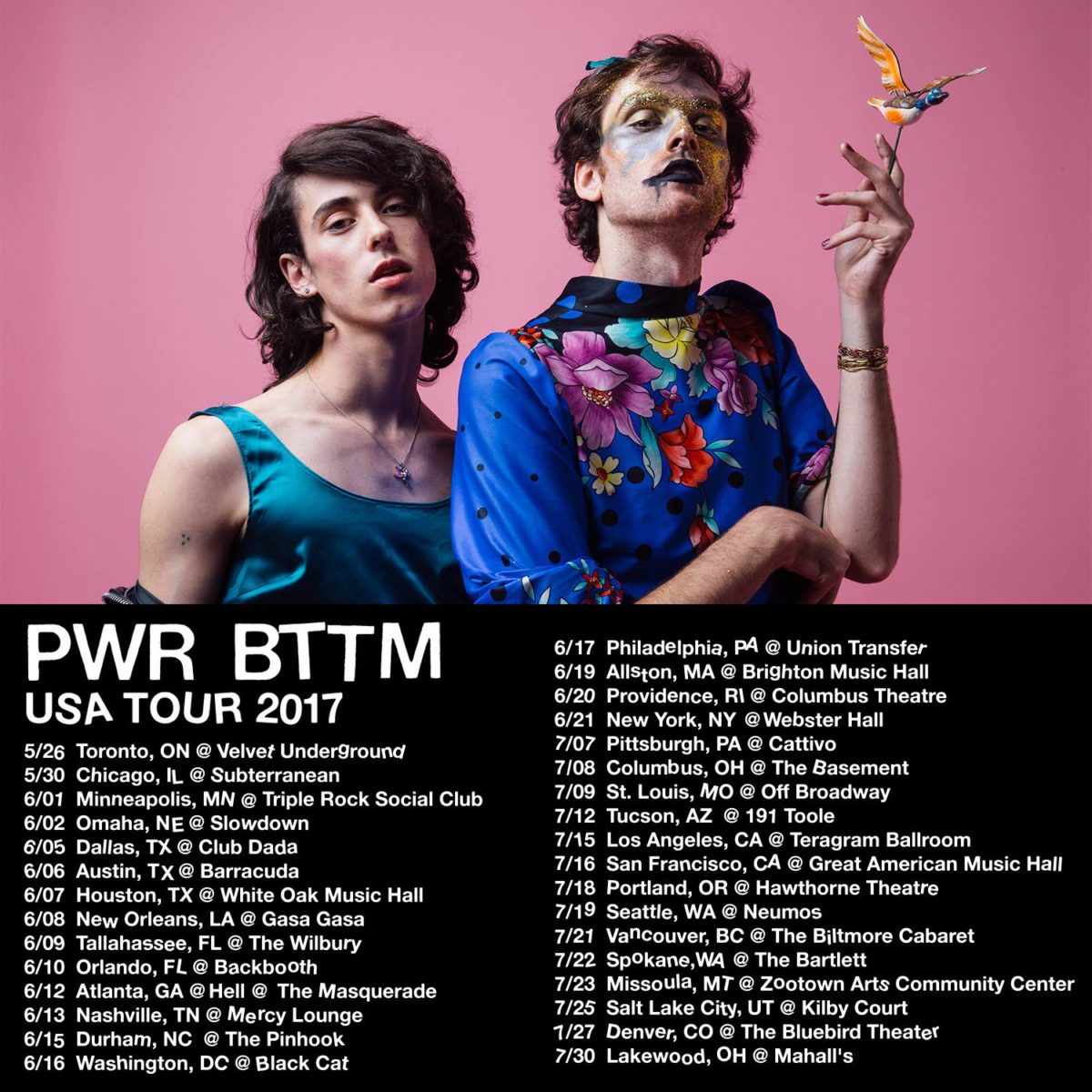 pwr bttm tour