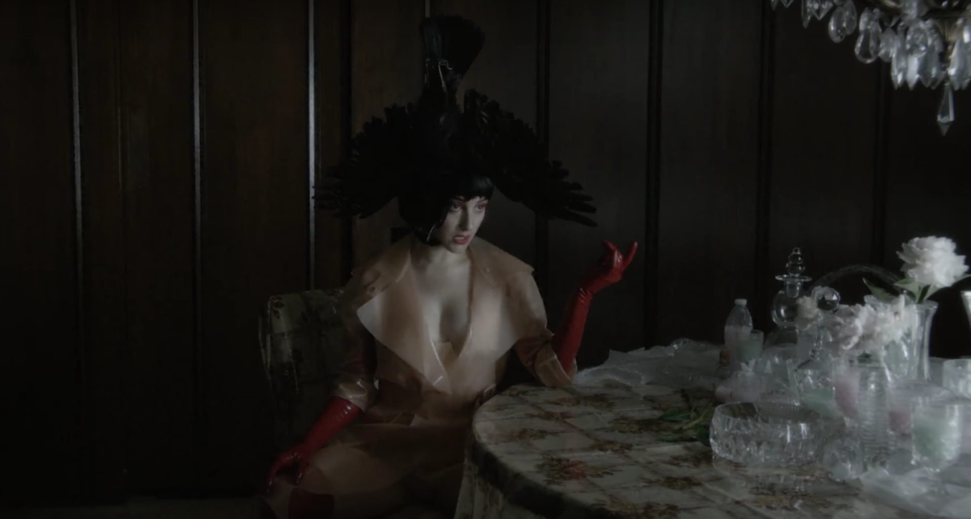 BANKS takes a darkly weird and memorable turn in “Trainwreck” video