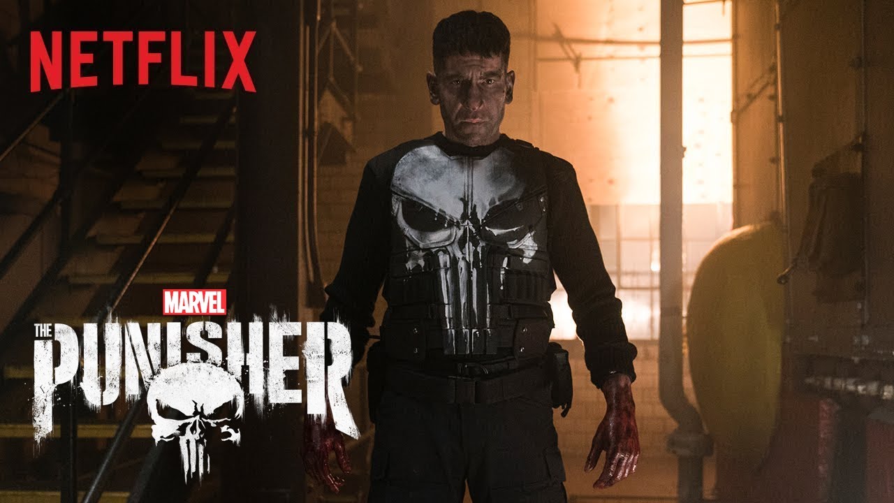 The first trailer for ‘Marvel’s The Punisher’ is dark and violent