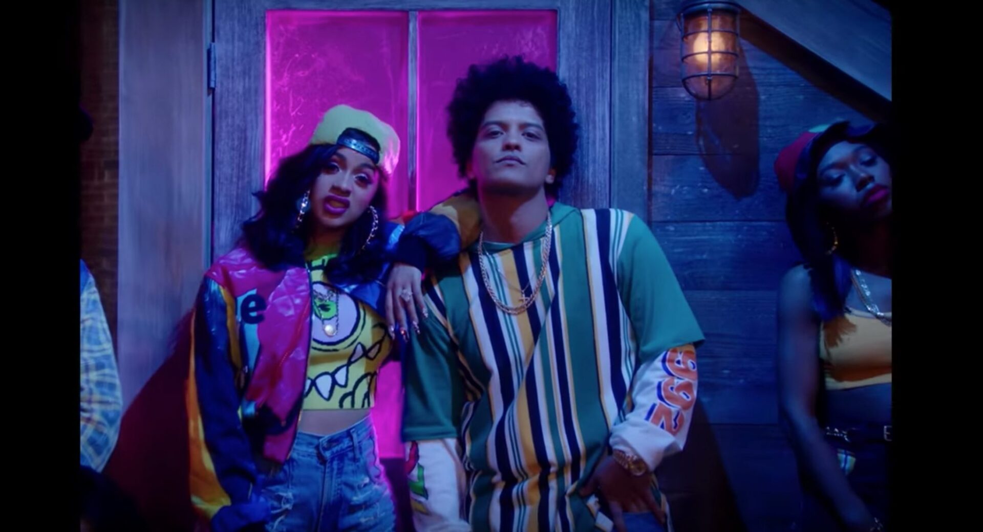 Cardi B and Bruno Mars head to the ’90s in “Finesse (Remix)” video