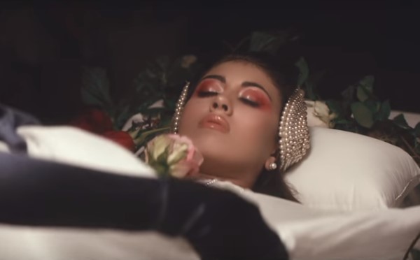 Kali Uchis dances at her funeral in new music video for “Get Up”