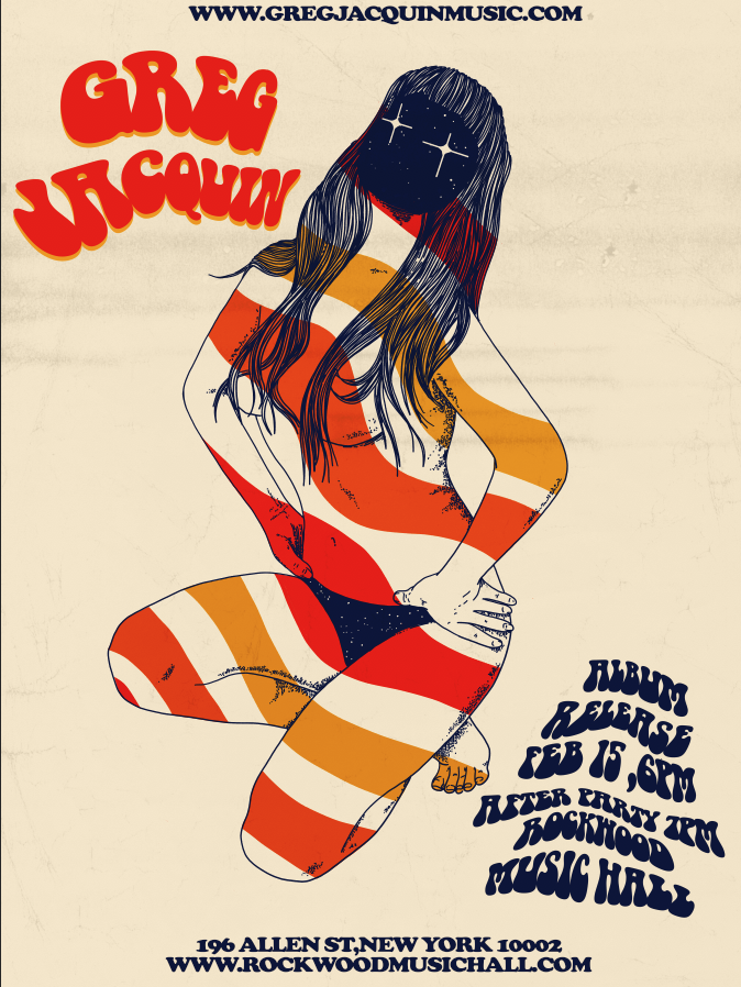 greg jacquin tour poster