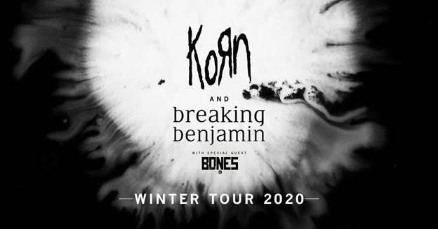 Korn,  Breaking Benjamin team up for 2020 co-headlining tour