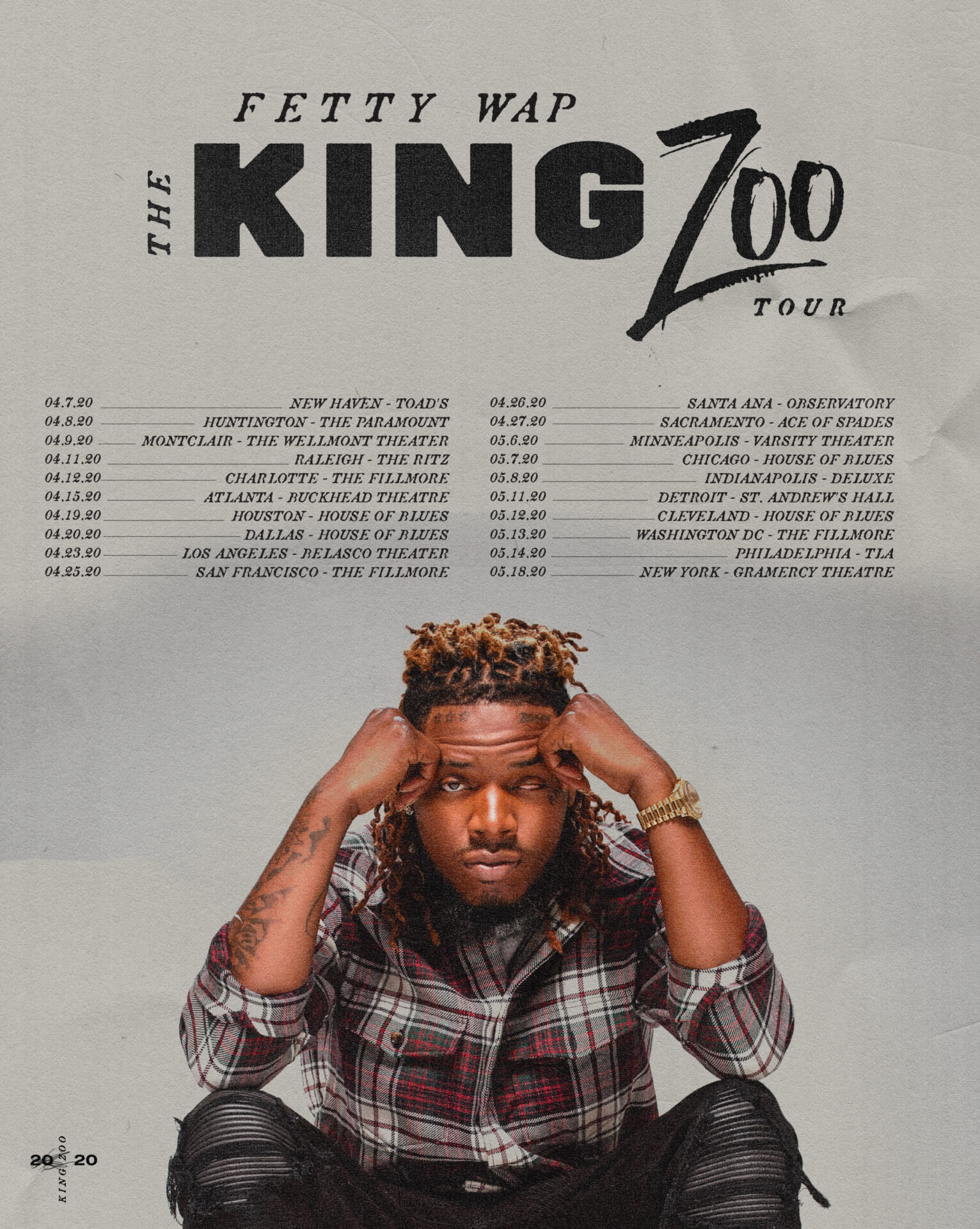 Fetty Wap announces “The King Zoo” US Tour