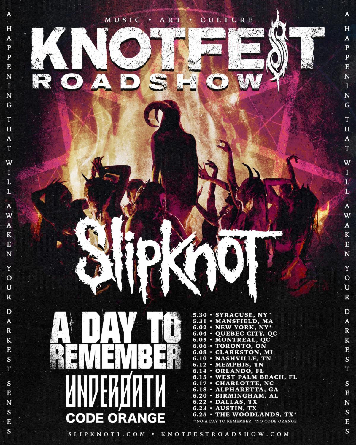 Slipknot announce 2020 Knotfest Roadshow