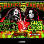 Rob Zombie, Alice Cooper announce “Freaks On Parade” 2023 tour