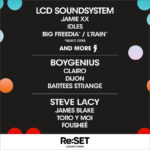 LCD Soundsytem, boy genius, Steve Lacy announced for inaugural Re:SET concert series