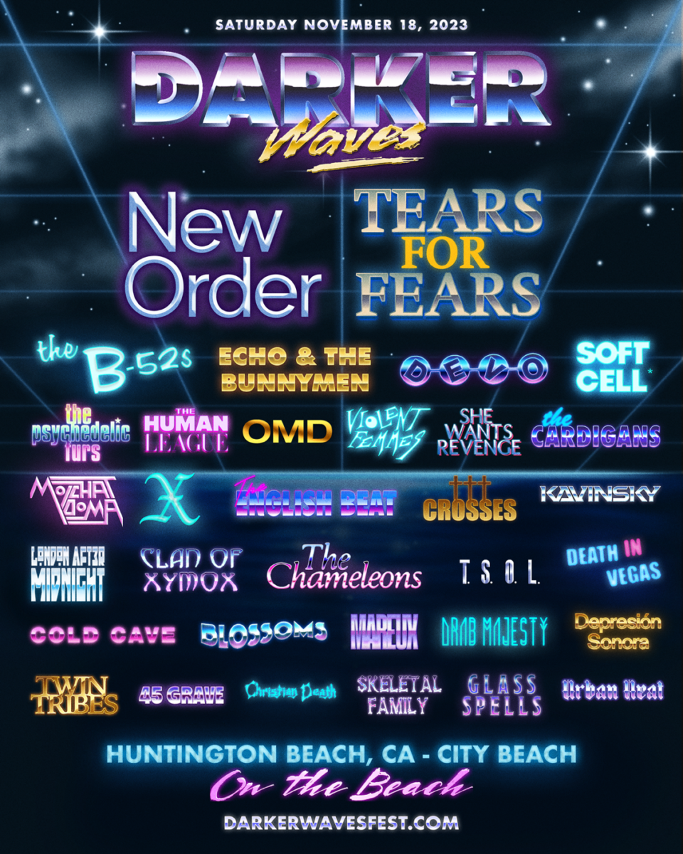 New Order, Tears for Fears to headline inaugural Darker Waves Festival ...