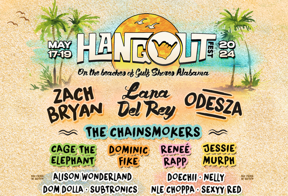 Hangout Fest 2024 Lineup Reveal: Lana Del Rey, Odesza + More