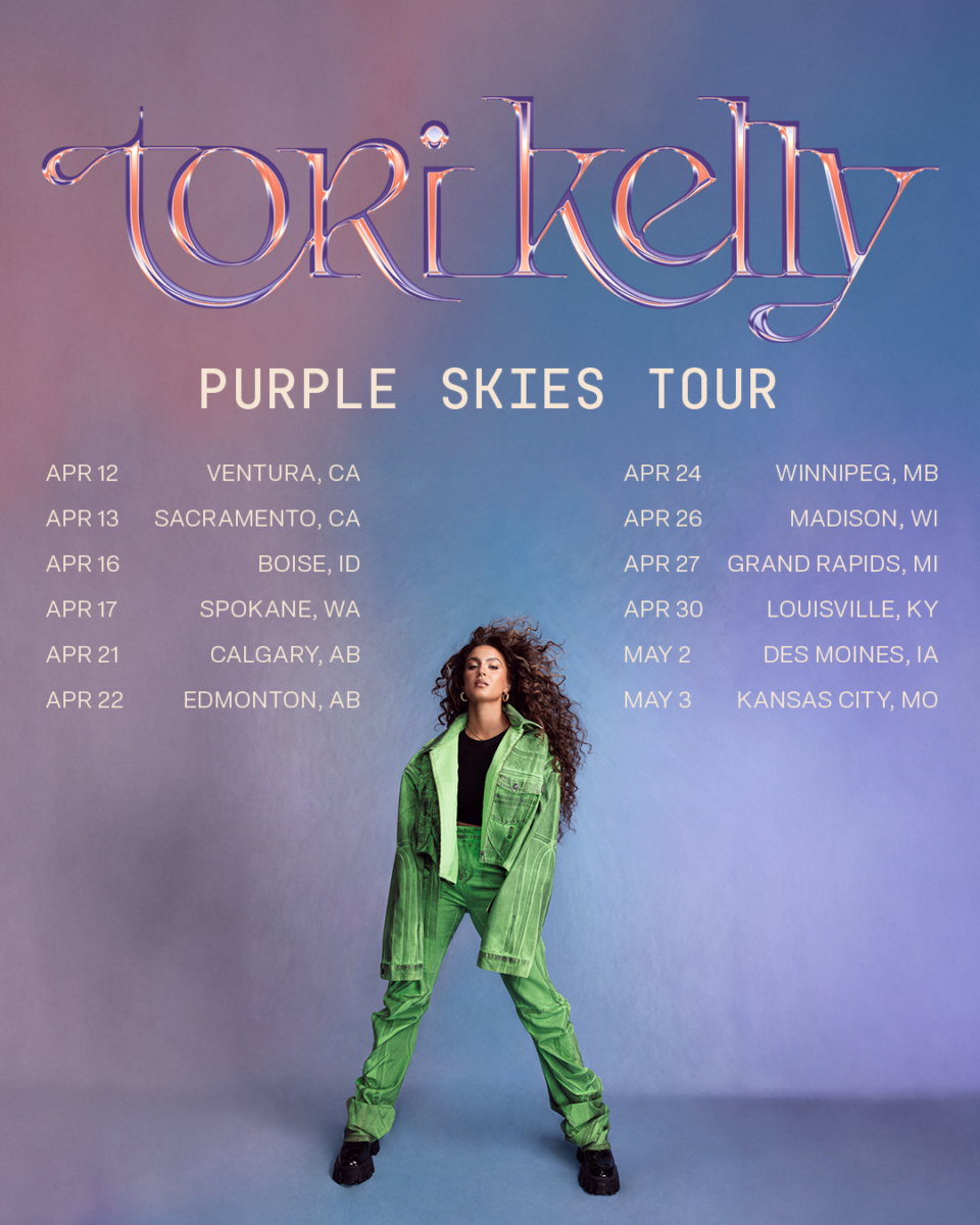 Tori Kelly tour poster 