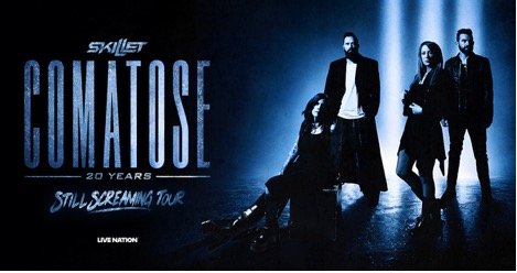 Skillet announces ‘Comatose’ 20 year tour + new single “Scream”